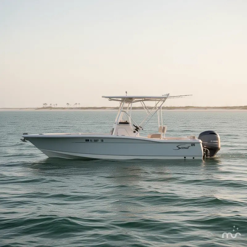 Slide: The Image of Scout 195 Sportfish 2021 - 2
