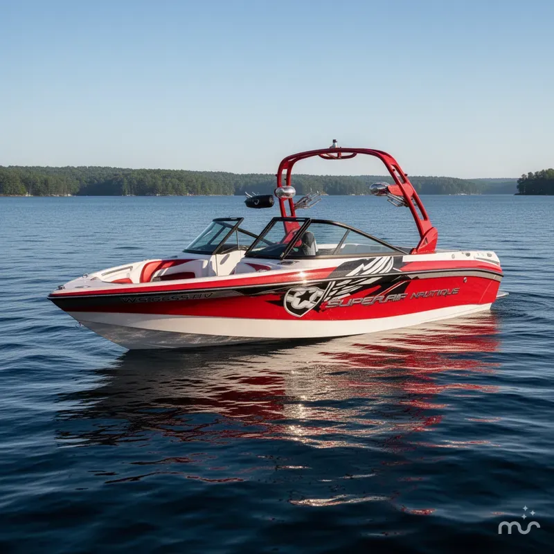 Slide: The Image of Nautique Super Air Team 210 2011 - 4