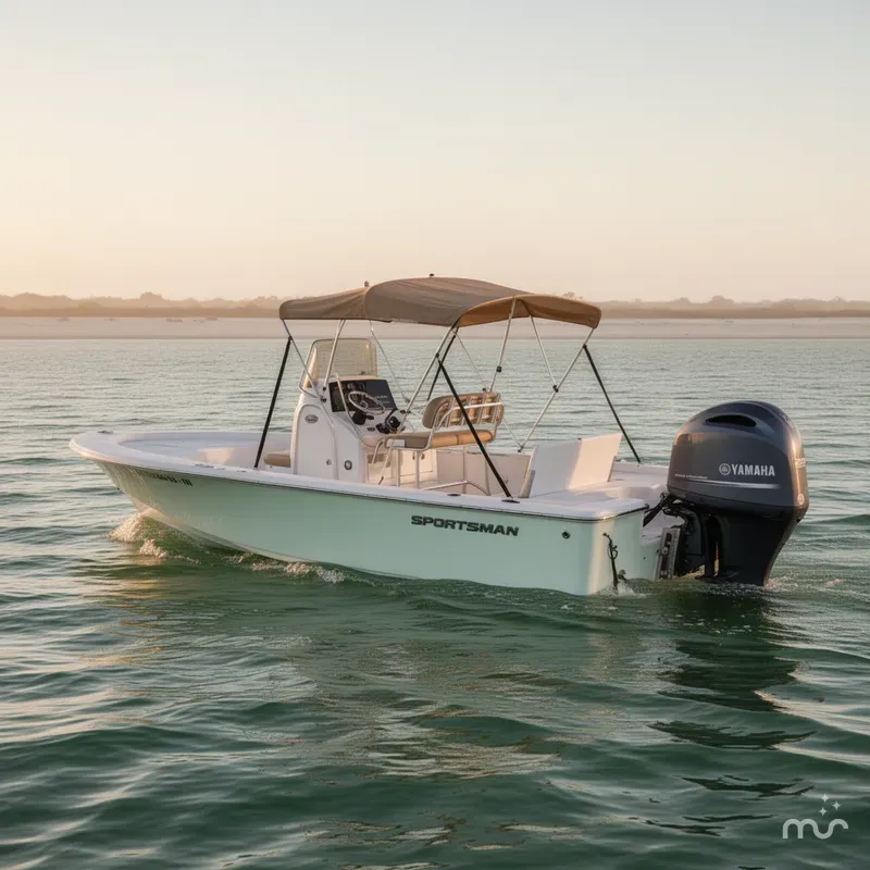 Slide: The Image of Sportsman Masters 227 Bay Boat 2016 - 0