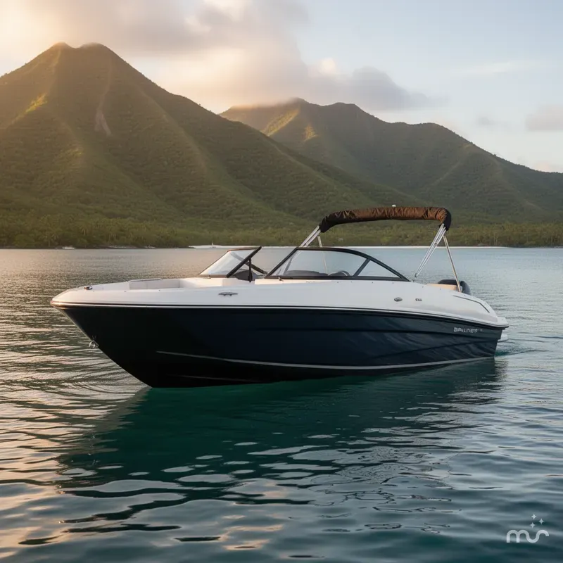 Slide: The Image of Bayliner VR4 Bowrider OB 2025 - 2