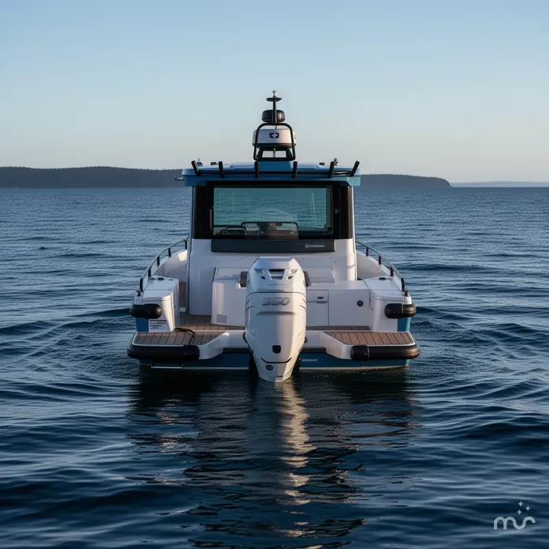 Slide: The Image of Axopar 28 Cabin 2023 - 2