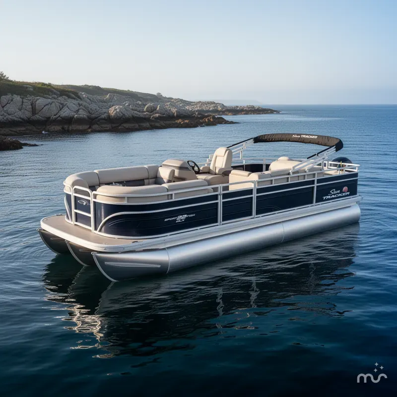 Slide: The Image of Sun Tracker SportFish 22 DLX 2025 - 4