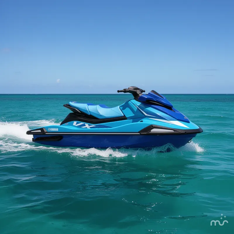 Slide: The Image of Yamaha VX DELUXE W/AUDIO-CYAN/AZURE BLUE 2025 - 0