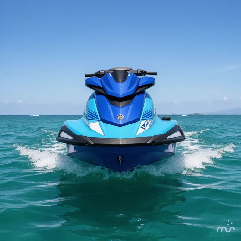 Slide: The Image of Yamaha VX DELUXE W/AUDIO-CYAN/AZURE BLUE 2025 - 2