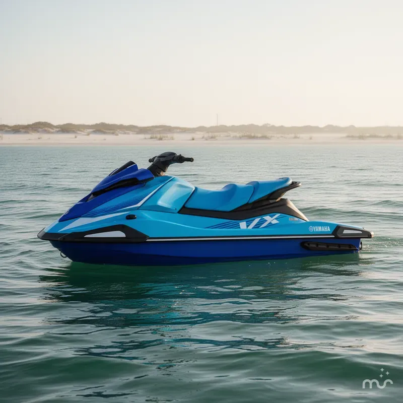 Slide: The Image of Yamaha VX DELUXE-CYAN/AZURE BLUE 2025 - 1