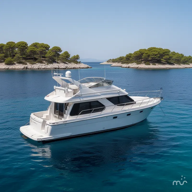 The Image of Carver Yachts 450 Voyager Pilothouse 2001 - 0
