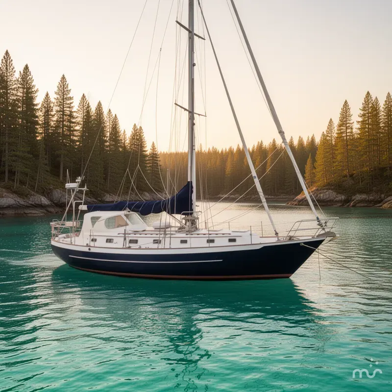 Slide: The Image of Pacific Seacraft 44 1993 - 2