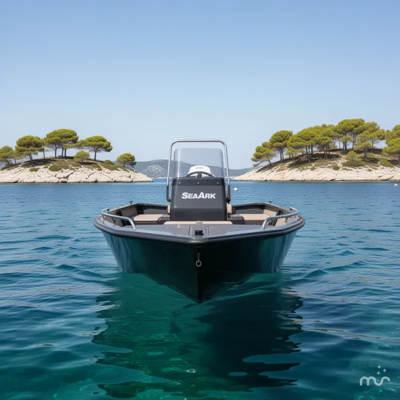 Slide: The Image of SeaArk Shadow 18 Center Console 2024 - 1