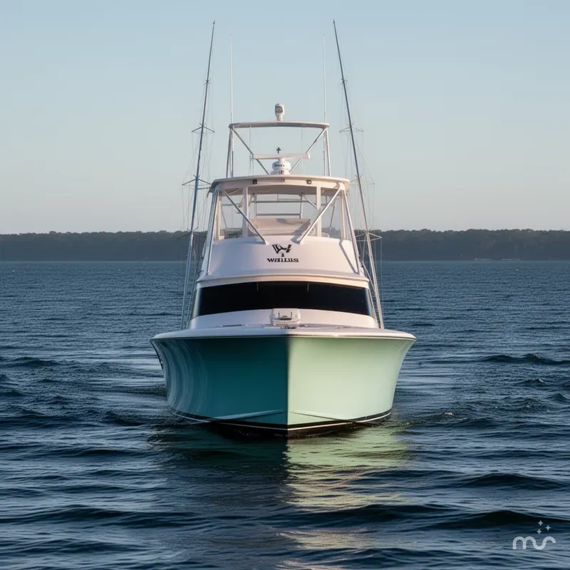 Slide: The Image of Custom Carolina 45 Willis Boatworks 1998 - 3