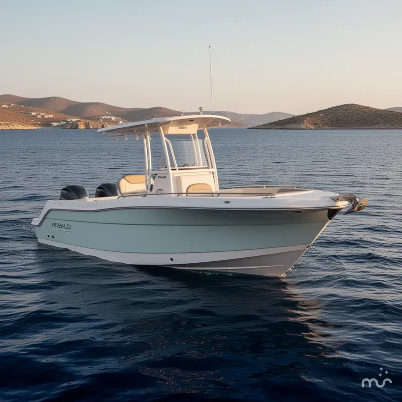 Slide: The Image of Robalo R242 Center Console 2020 - 2