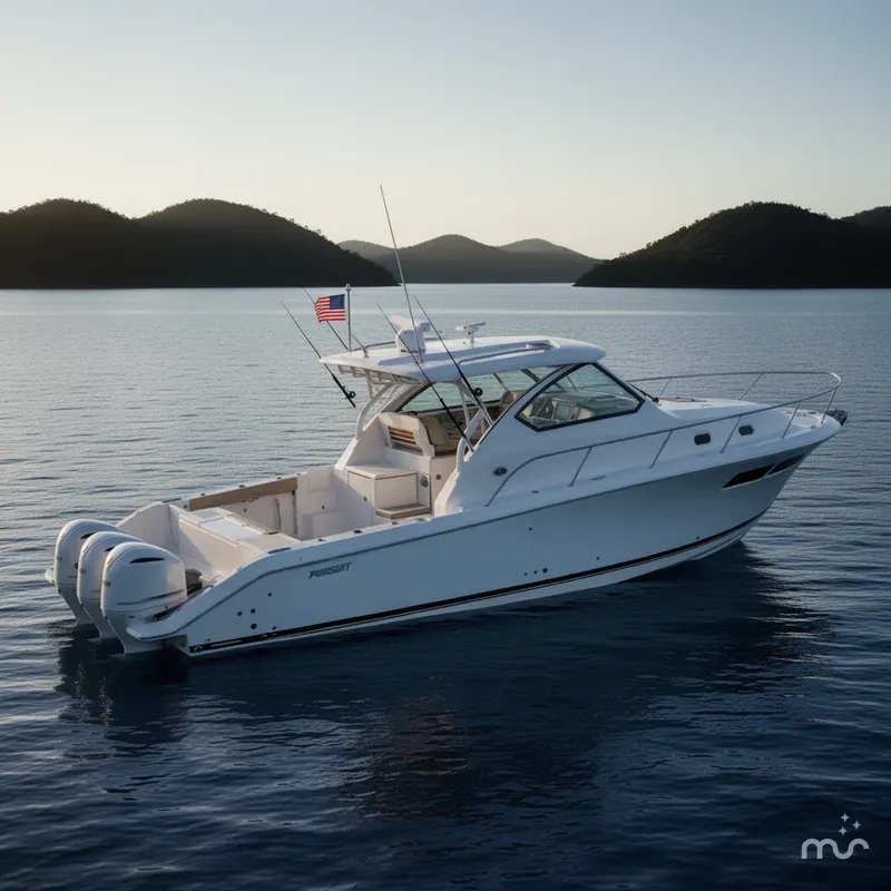 Slide: The Image of Pursuit OS 355 Offshore 2025 - 0