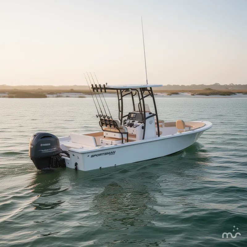 Slide: The Image of Sportsman Masters 227 Bay Boat 2023 - 0