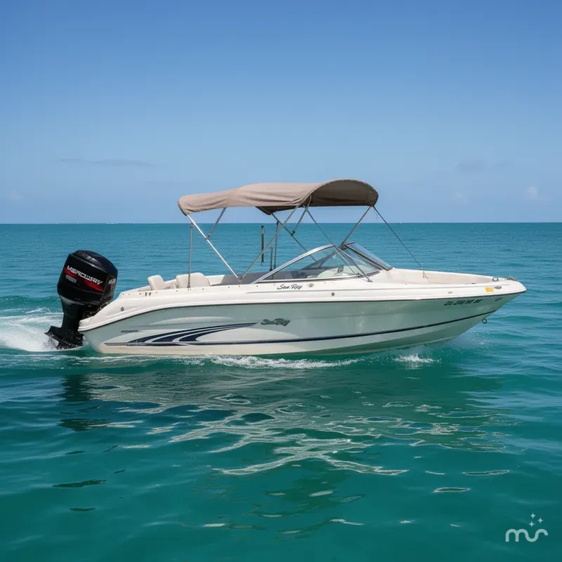 Slide: The Image of Sea Ray 175 Bow Rider 1997 - 4