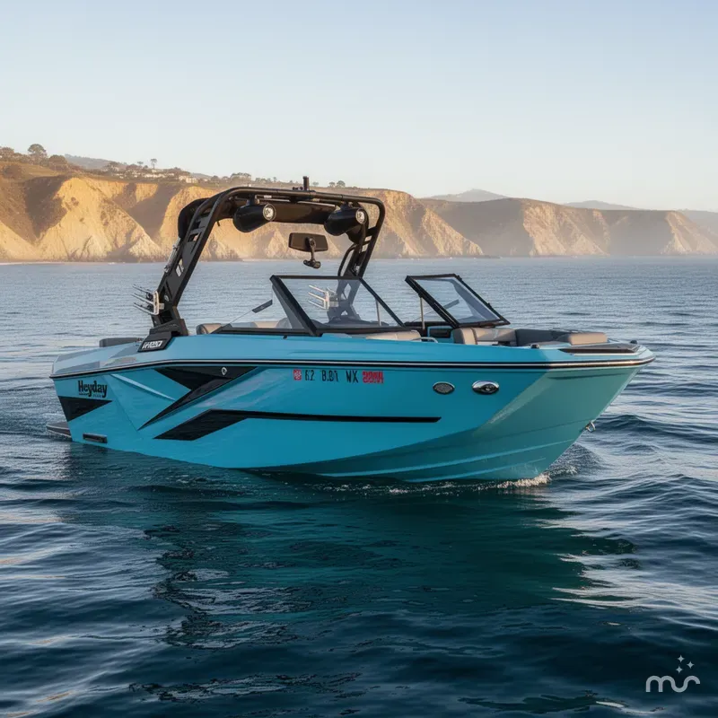 Slide: The Image of Heyday Wake Boats H20 w/ 6.2L Mercury 320HP! 2023 - 0