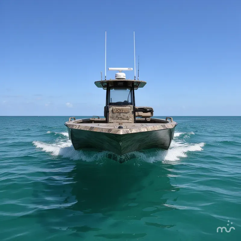 Slide: The Image of Excel 1860SWV4 Shallow Water F4 Console Series 2025 - 1