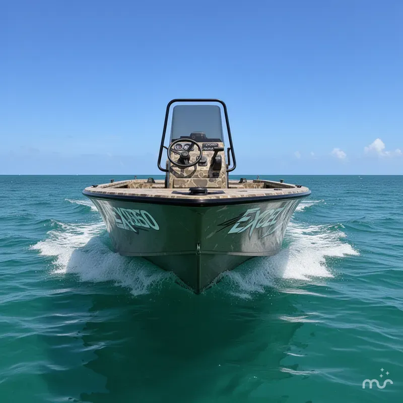 Slide: The Image of Excel 1860 Shallow Water F4 Console Series 2025 - 1