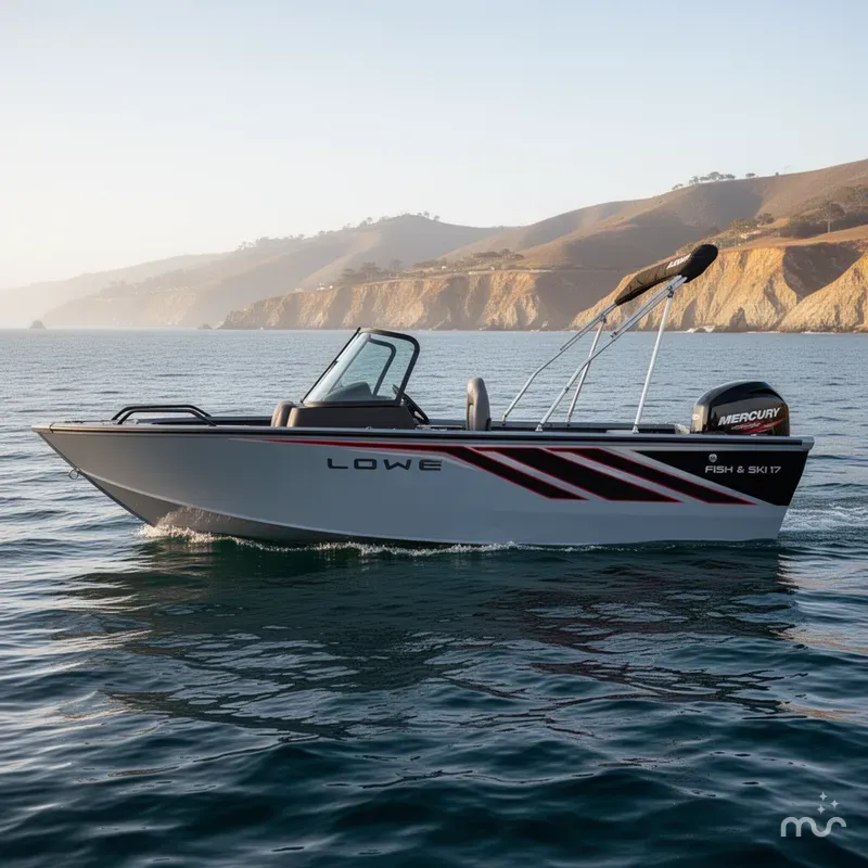 Slide: The Image of Lowe FS 1700 w/ 115HP Mercury 2025 - 1