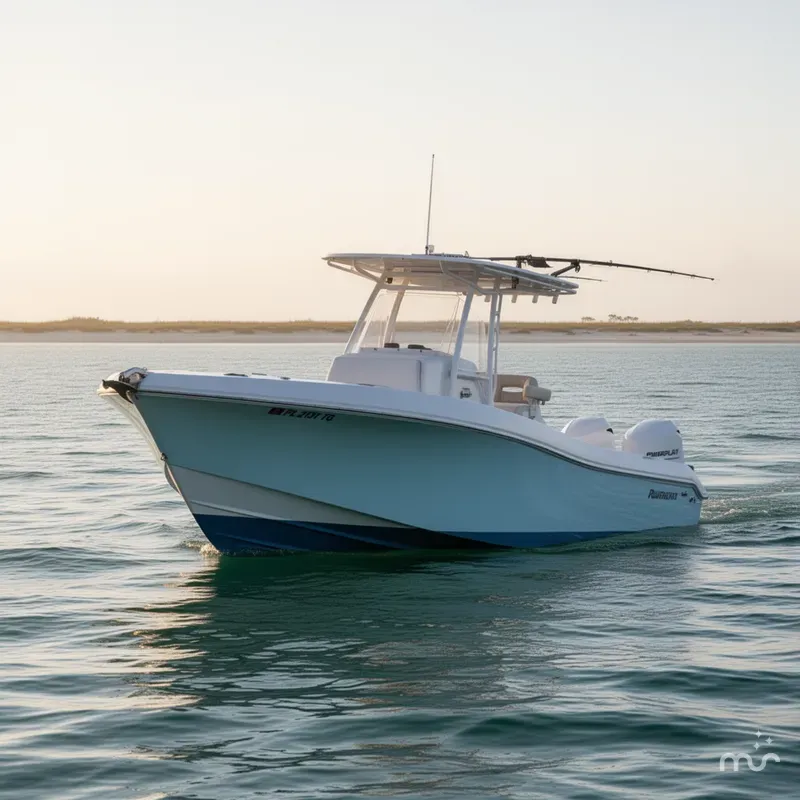 Slide: The Image of Powerplay Powerboats 30 RumRunner 2023 - 2