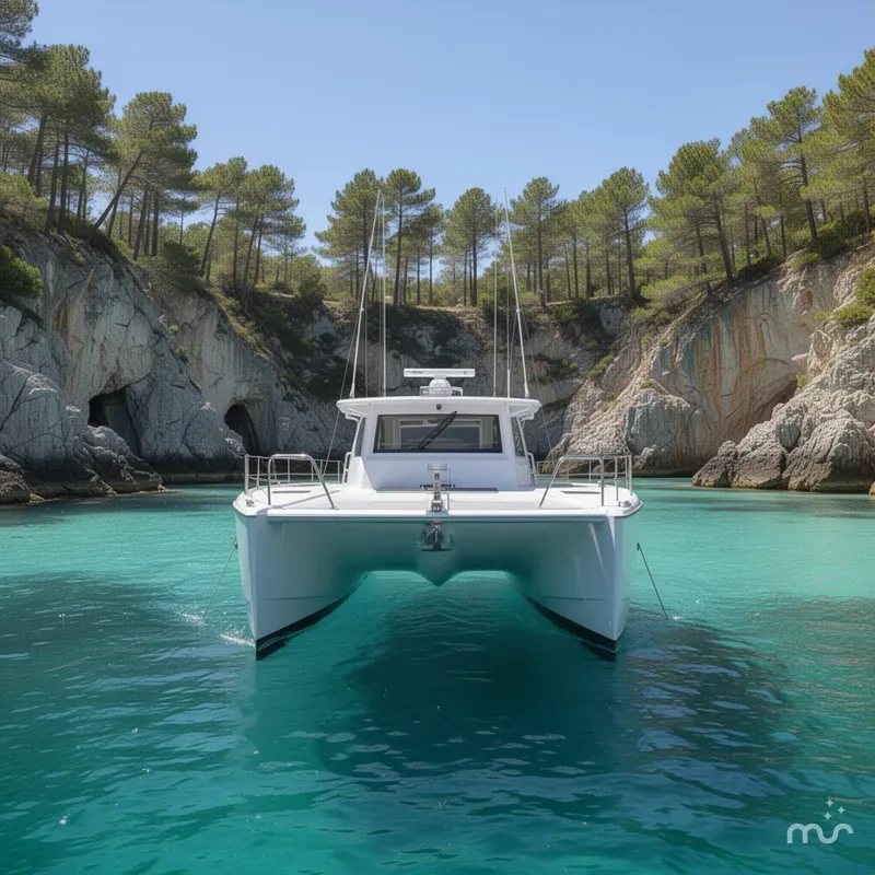 Slide: The Image of Invincible 46 Catamaran 2023 - 1