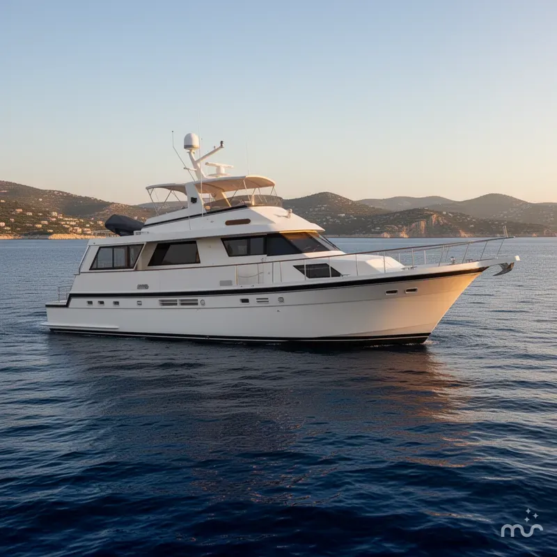 The Image of Hatteras 67 Cockpit Motor Yacht 1989 - 0