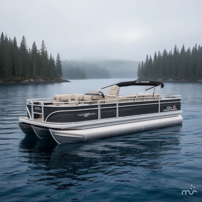 The Image of Sun Tracker Fishin' Barge 22 DLX 2025 - 0