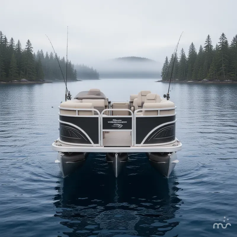 Slide: The Image of Sun Tracker Fishin' Barge 22 DLX 2025 - 3