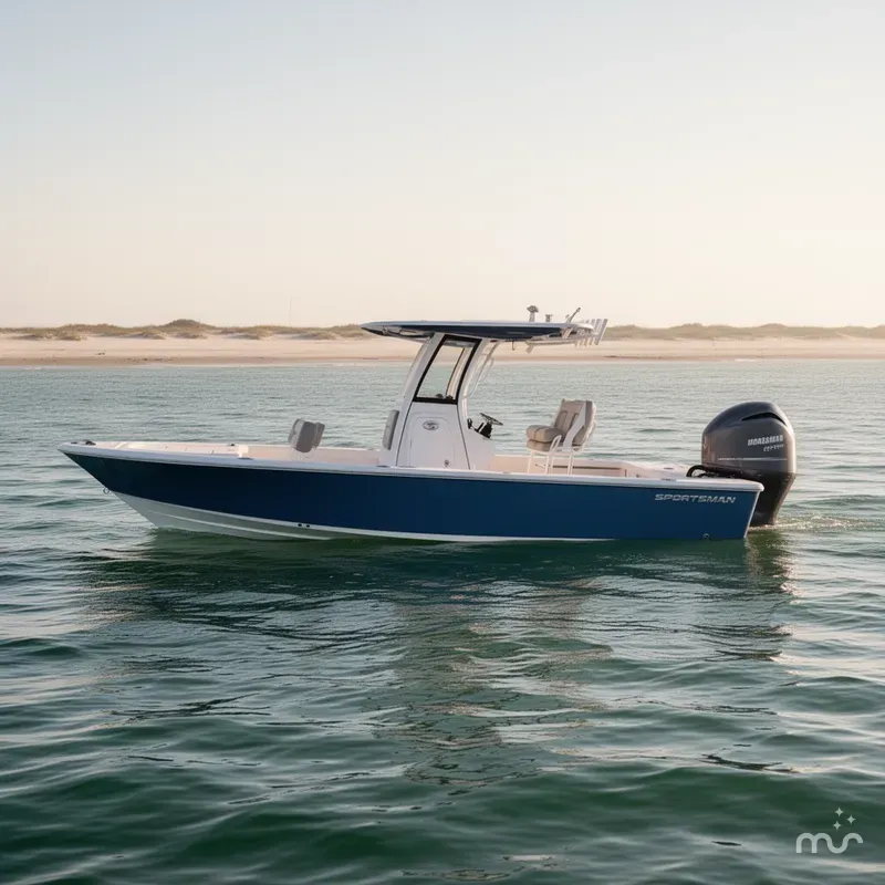 Slide: The Image of Sportsman Masters 247 Bay Boat 2025 - 1