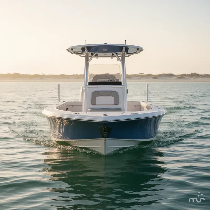 Slide: The Image of Sportsman Masters 247 Bay Boat 2025 - 2