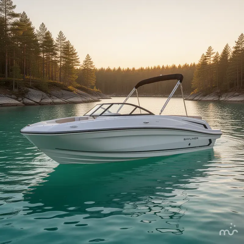 Slide: The Image of Bayliner VR5 Bowrider OB 2025 - 2