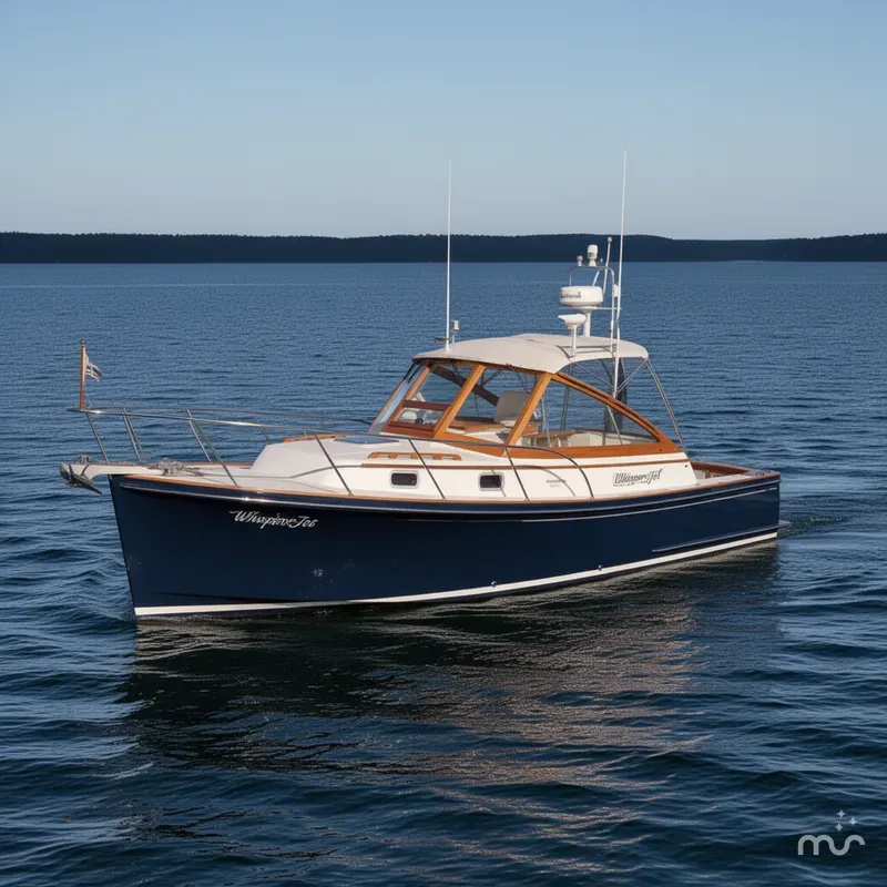 Slide: The Image of Little Harbor WhisperJet 36 1998 - 0