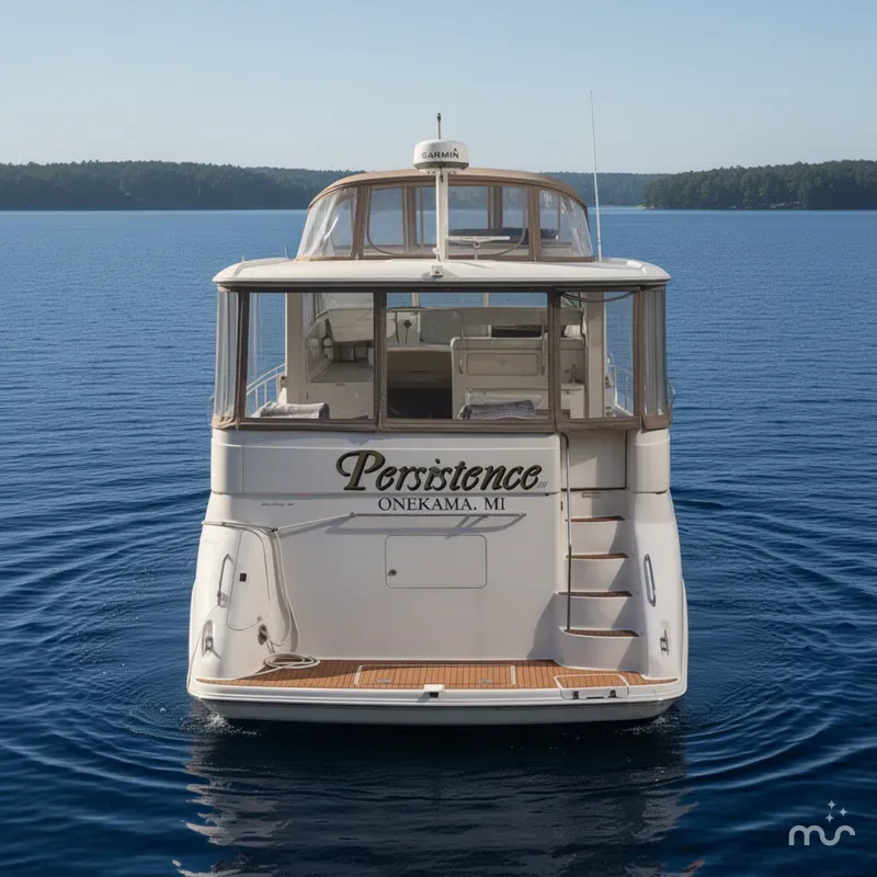 Slide: The Image of Sea Ray 420 Aft Cabin 1998 - 2