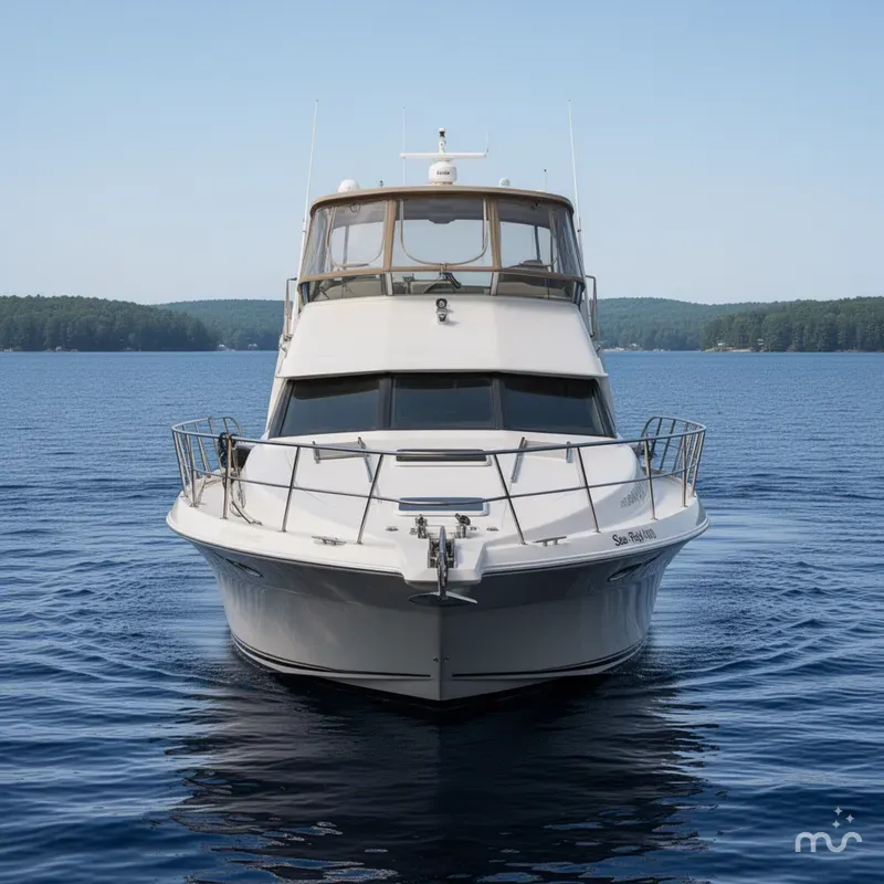 Slide: The Image of Sea Ray 420 Aft Cabin 1998 - 3