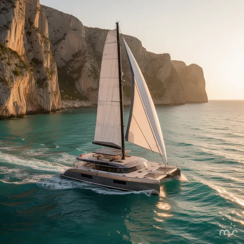 Slide: The Image of Sunreef 60 Sail 2024 - 1