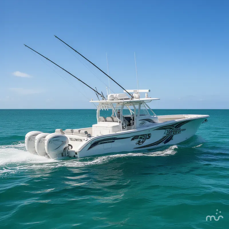 Slide: The Image of Yellowfin 42 Offshore 2013 - 0