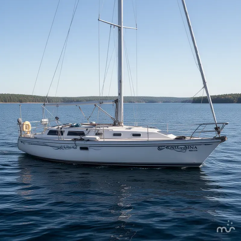 Slide: The Image of Catalina 42 Mk I 1993 - 0