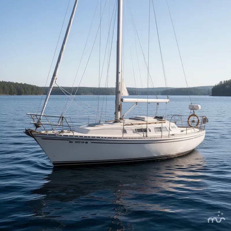 Slide: The Image of Catalina 42 Mk I 1993 - 1