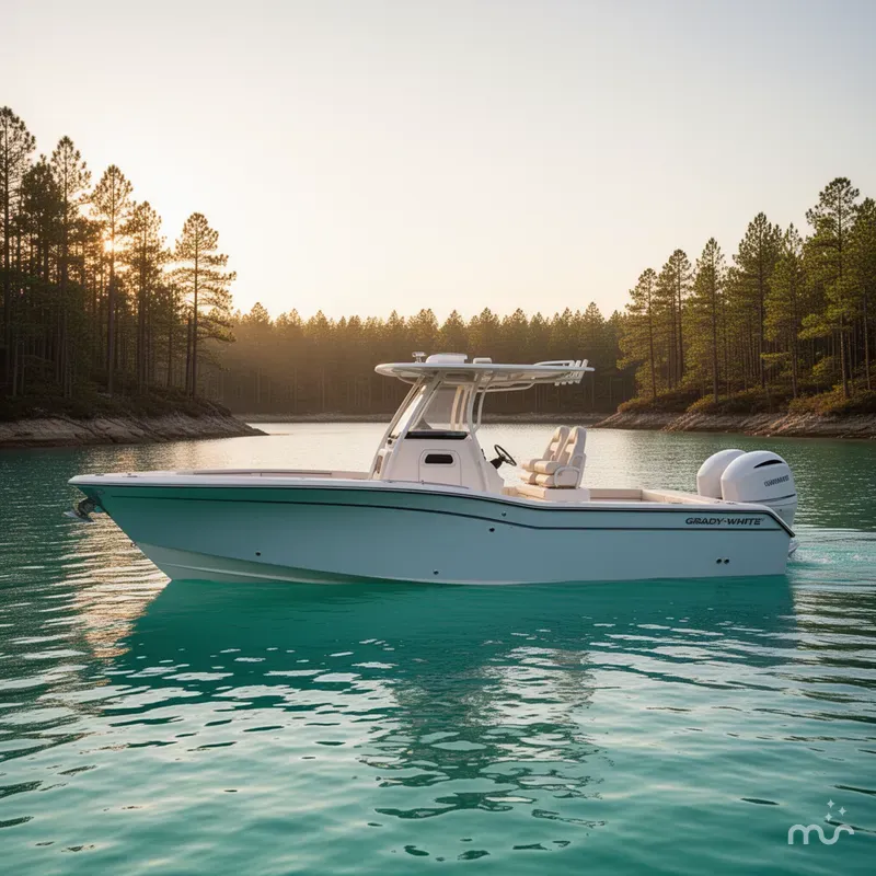 Slide: The Image of Grady-White 281 Coastal Explorer 2026 - 2