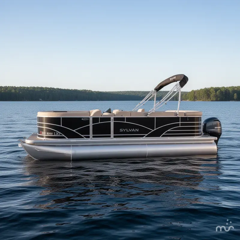 Slide: The Image of Sylvan 820 Cruise Pontoon 2019 - 1