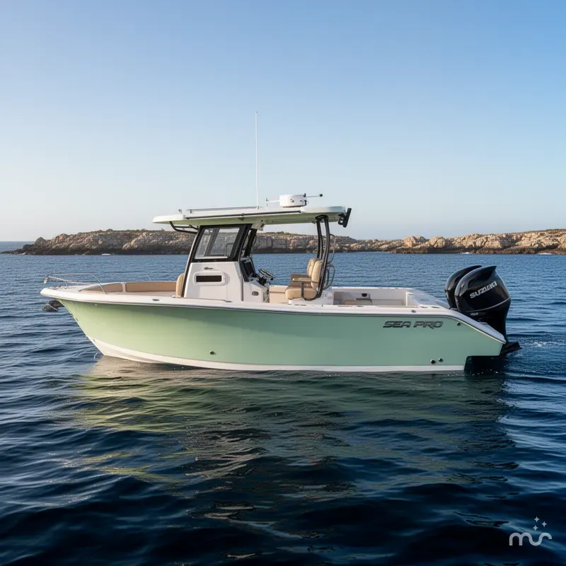 Slide: The Image of Sea Pro 322 Offshore 2025 - 2