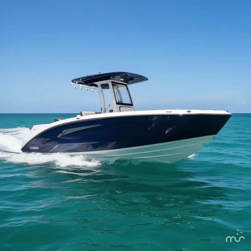 Slide: The Image of Yamaha 255 FSH SPORT H-YACHT BLU 2025 - 0