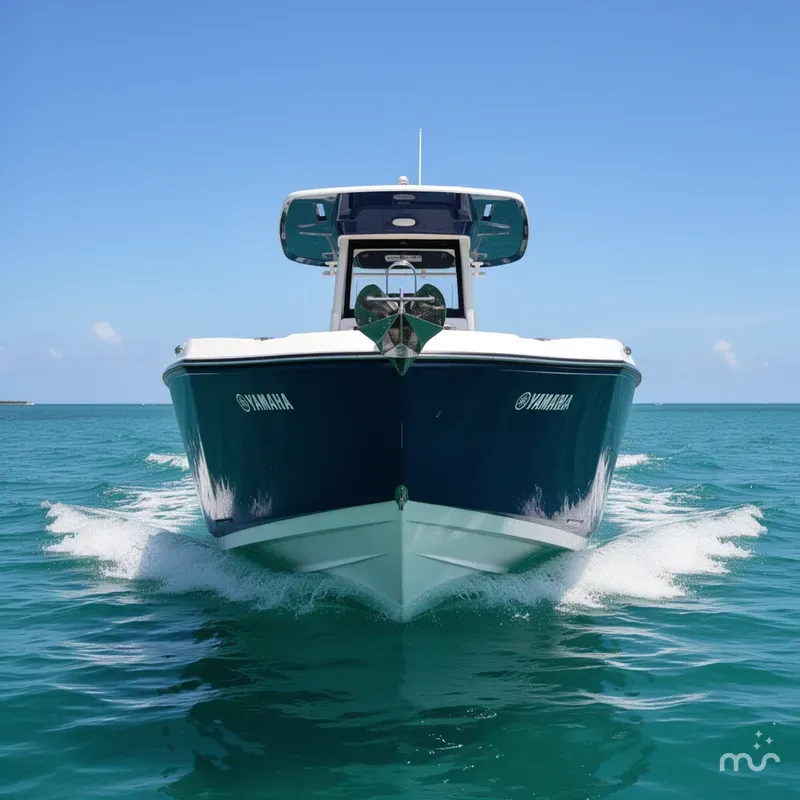 Slide: The Image of Yamaha 255 FSH SPORT H-YACHT BLU 2025 - 1