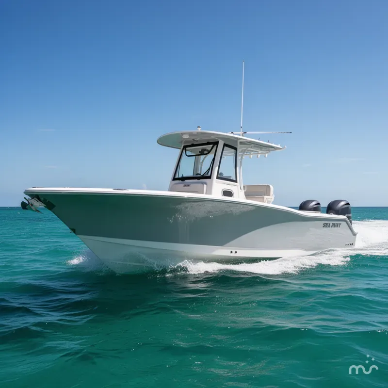 Slide: The Image of Sea Hunt Gamefish 27 with Coffin Box 2025 - 2