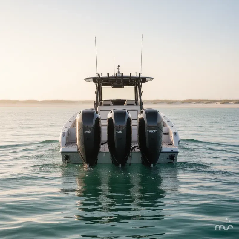 Slide: The Image of Nor-Tech 390 Sport Center Console 2024 - 2