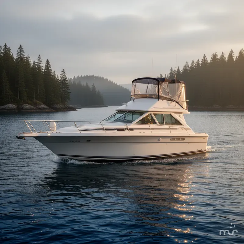 The Image of Sea Ray 345 Sedan Bridge 1988 - 0