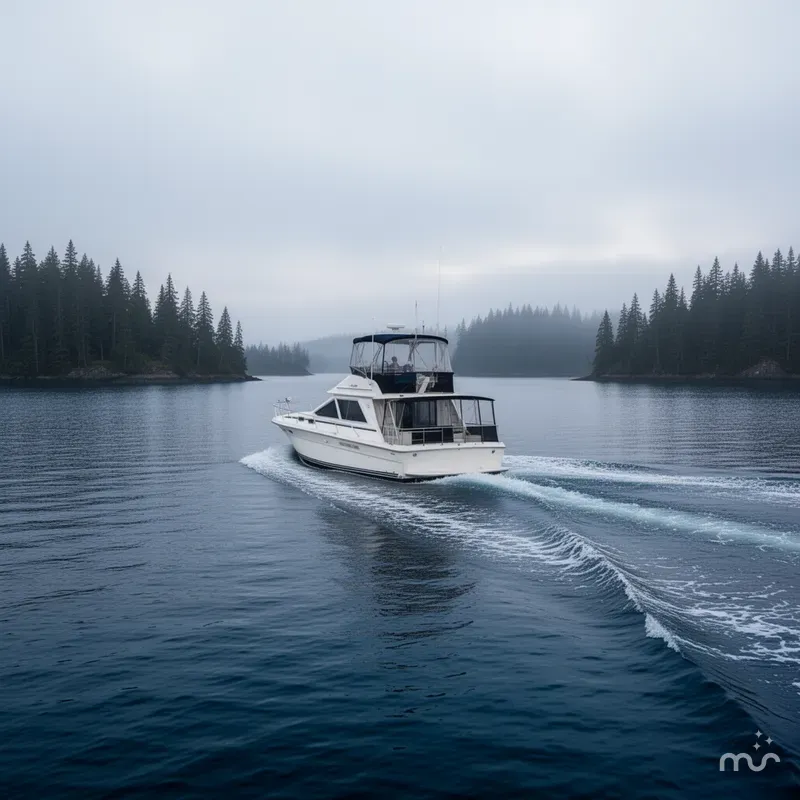 Slide: The Image of Sea Ray 345 Sedan Bridge 1988 - 2