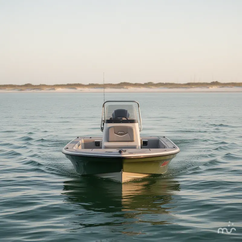 Slide: The Image of Mako 18 Pro Skiff Backwater Edition 2025 - 2