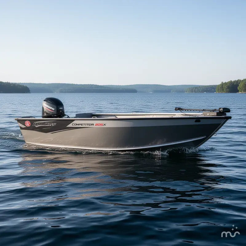 Slide: The Image of Alumacraft Competitor 205X Tiller 2025 - 0