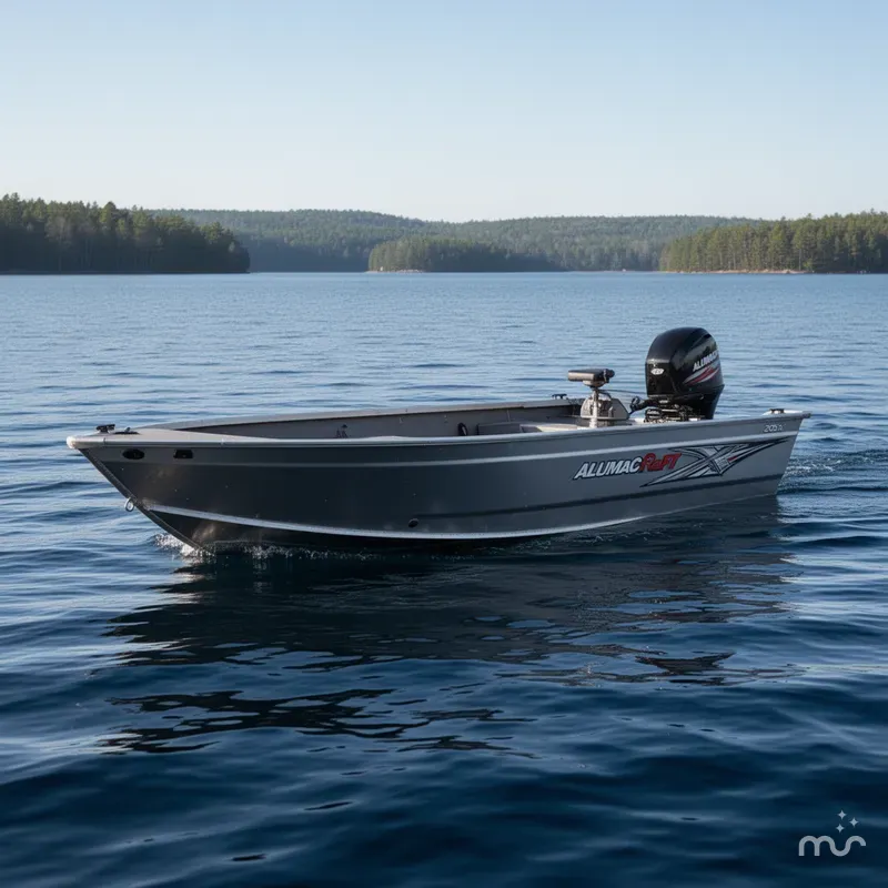 Slide: The Image of Alumacraft Competitor 205X Tiller 2025 - 1