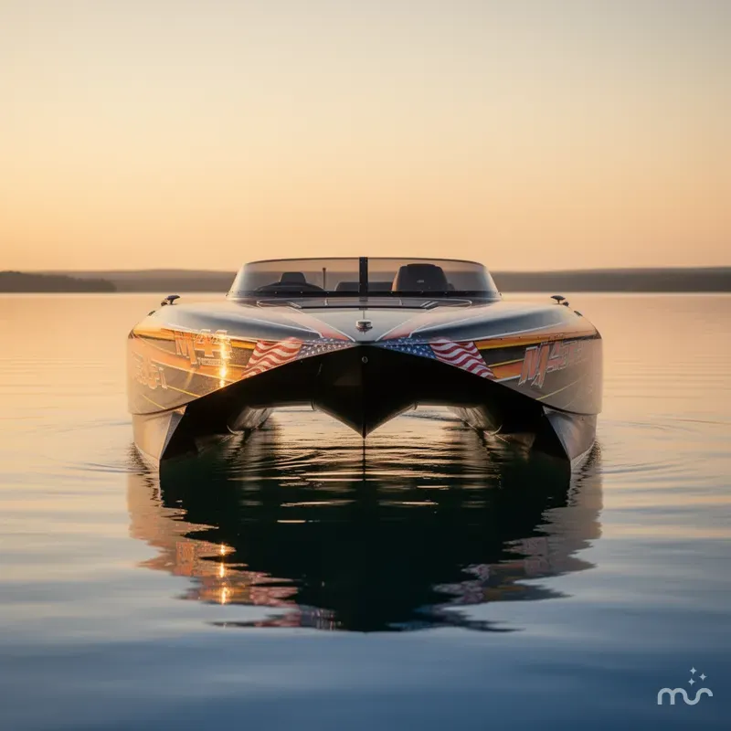 Slide: The Image of Daves Custom Boats M-44 2018 - 2