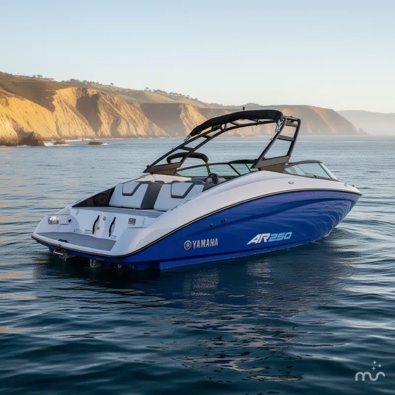 Slide: The Image of Yamaha AR250 w/ Twin 1.8L High output motors! 2025 - 0